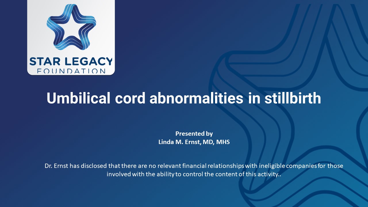 Umbilical Cord Abnormalities in Stillbirth
