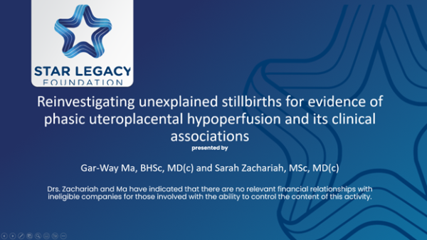 Reinvestigating unexplained stillbirths for evidence of phasic uteroplacental hypoperfusion and its clinical associations
