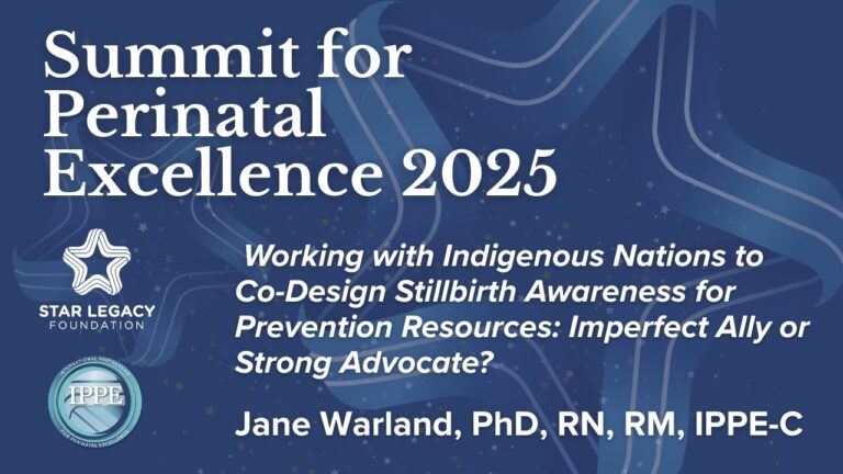 Working with Indigenous Nations to Co-Design Stillbirth Awareness for Prevention Resources: Imperfect Ally or Strong Advocate?