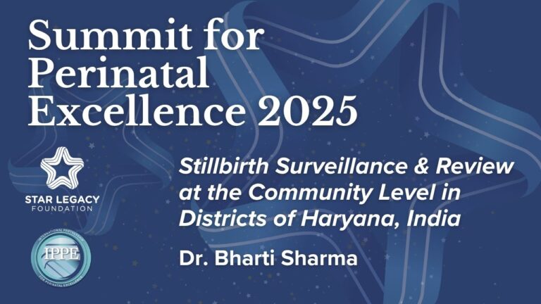 Stillbirth Surveillance & Review at the Community Level in Districts of Haryana, India