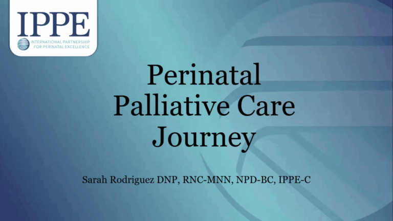 Perinatal Palliative Care Journey