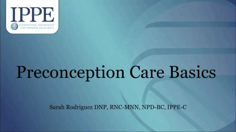 Preconception Care Basics